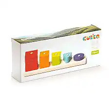 Логическая игра-сортер из дерева..