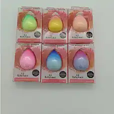 Burete pentru machiaj colorat picat..