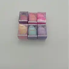 Burete pentru machiaj colorat picat..