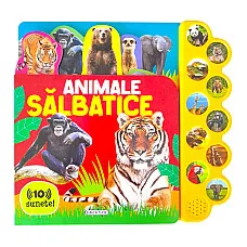 Carte cu sunte - animale salbatice ..