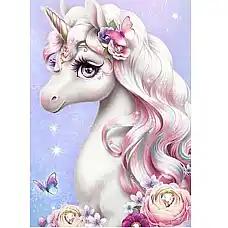 Diamond mosaic Unicorn (20*30)..