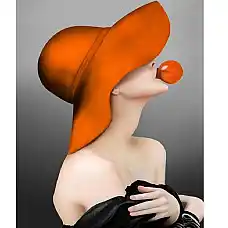 Набор для рисования по номерам Дама..