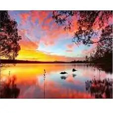 Набор для рисования по номерам Озер..