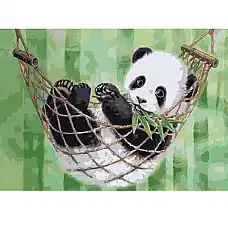 Набор для рисования по номерам Панд..