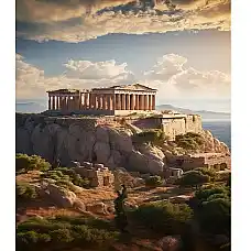 Набор для рисования по номерам Афин..
