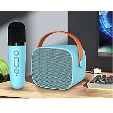 Boxă muzicală cu microfon..