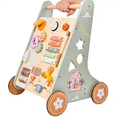 Busy board-деревянный ходунок..