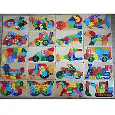 Деревянный пазл..