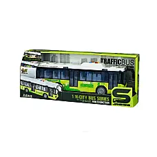 Autobuz verde cu frictiune, sunete ..