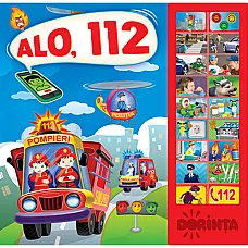 Carte cu sunete - Alo 112..