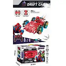 Masina stunt cu R/C cu aburi si lum..