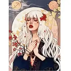 Diamond mosaic  Fata (50*65)..