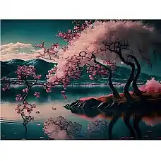 Diamond mosaic Pomul de visina (40*..