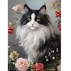 Diamond mosaic Motan (40*50)..