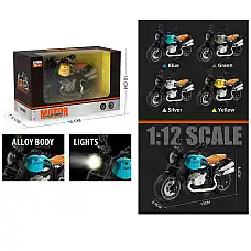 Мотоцикл из металла..