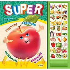 Carte cu sunete - Super fructe..