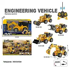 Masina excavator cu R/C (instructiu..