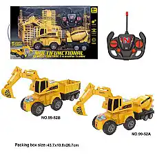 Masina excavator cu R/C (instructiu..