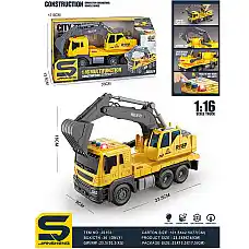 Masina excavator cu sunet si lumini..