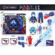 Набор оружия с маской, героем и кос..