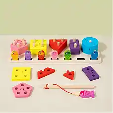 Логическая игра из дерева..