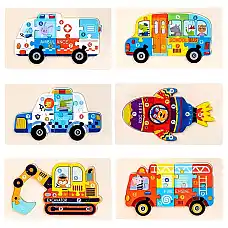 Деревянный пазл..