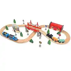 Набор деревянный поезд..