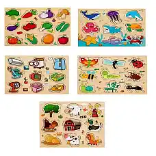 Логическая игра из дерева..