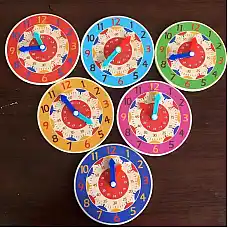 Деревянные часы..