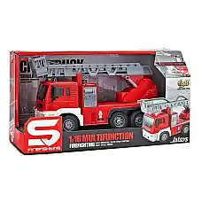 Camion de pompieri cu furtun..