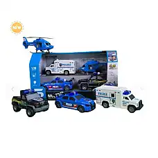 Set cu 4 autospeciale politie, cu f..