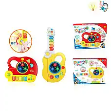 Гитара 2 в 1 с музыкой и подсветкой..