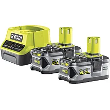 Set de acumulator+incarcator RYOBI ..