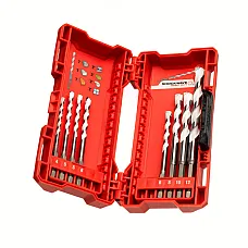 Set de burghie multimaterial cu coa..
