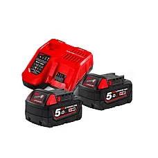 Set acumulatori Milwaukee M18 NRG-5..