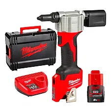 Pistol de nituit pe acumulator Milw..
