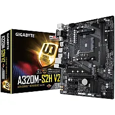 MB AM4 Gigabyte A320M-S2H  mATX..