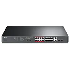 16-port 10/100M TP-Link PoE+ Switch..