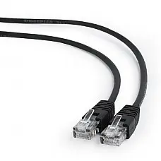 5m, Patch Cord  Black, PP12-5M/BK, ..