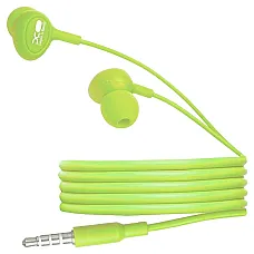 XO earphones, S6 Candy music, Green..