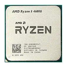 Процессор AMD Ryzen 5 4600G, Radeon..