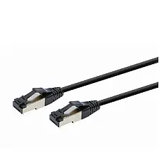 Patch Cord Cat.8  3.0m, Black, PP8-..