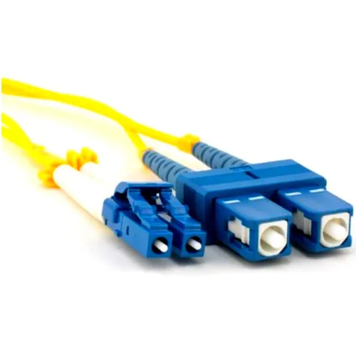 Cabluri de patch-uri cu fibră optică, monomode Duplex LC-SC, 10m