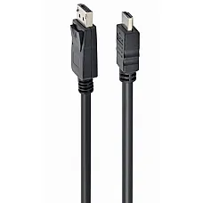 Cable  DP to HDMI  1.0m Cablexpert,..