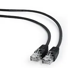 2m, Patch Cord  Black, PP12-2M/BK, ..