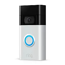 Ring Video Doorbell, Satin Nickel..