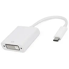 Adapter USB TYPE C to DVI FEMALE, 4..