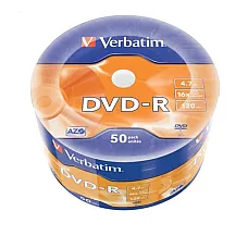50*Spindle DVD-R Verbatim, 4.7GB, 1..