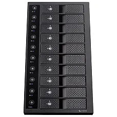 10-Bay SINGLE System External Enclo..