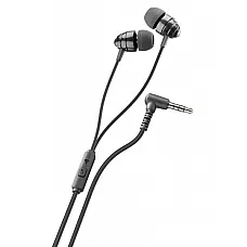 Ploos In-ear earphones with mic, Bl..